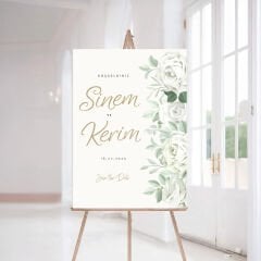 Beyaz Güller - Karşılama Panosu