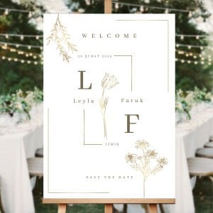 Sevgiyle Başlayan Bir Hikâye - Karşılama Panosu