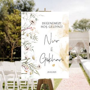 Kalpten Kalbe Bir Ömür Karşılama Panosu