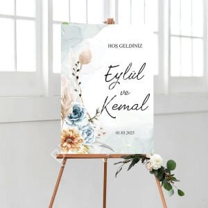 Zarafetin Buluşma Noktası: Özel Tasarım Karşılama Panosu