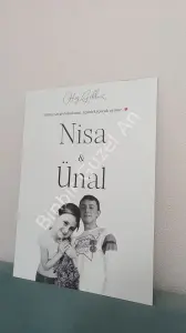Kişiye Özel Tasarım Fotoğraflı Karşılama Panosu 50x70 cm