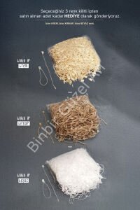 Yılbaşı Özel Flama Etiket - 6x2 cm - 35 Adet