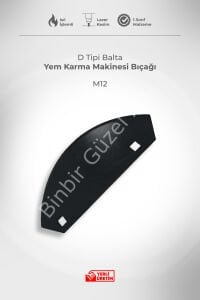 D Tipi Balta Yem Karma Makinası Bıçağı