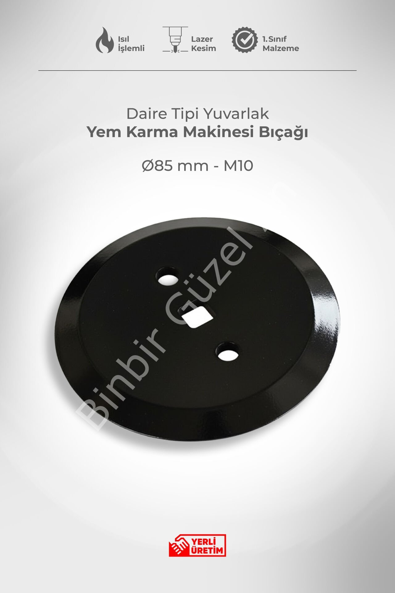 Daire Tipi Yuvarlak Yem Karma Makinası Bıçağı