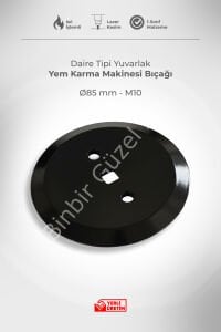 Daire Tipi Yuvarlak Yem Karma Makinası Bıçağı